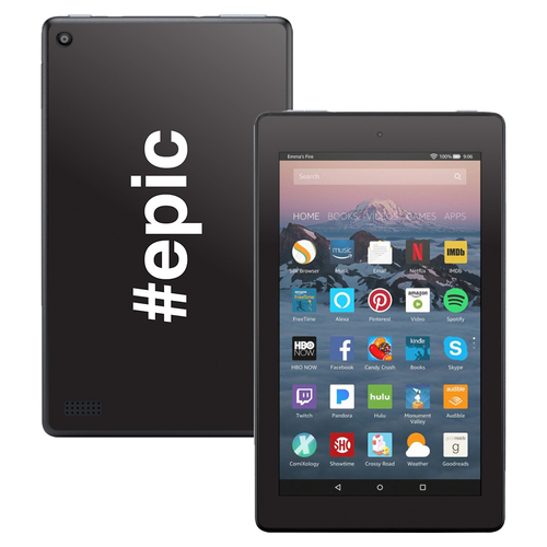 MightySkins AMKF717-Epic Skin for Amazon Kindle Fire 7 2017 - Epic