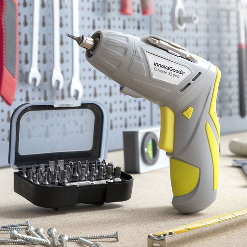 Multi-position Wireless Electric Screwdriver with Accessories