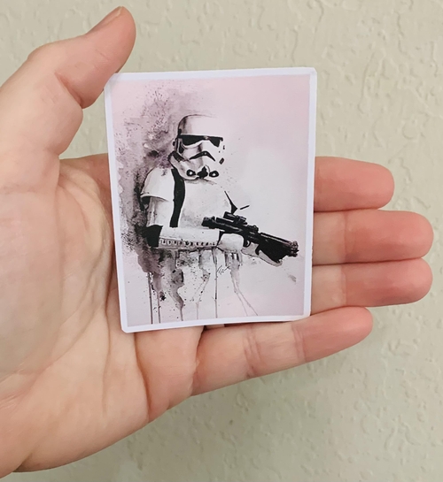 Storm Trooper - Star Wars Stickers/Magnet