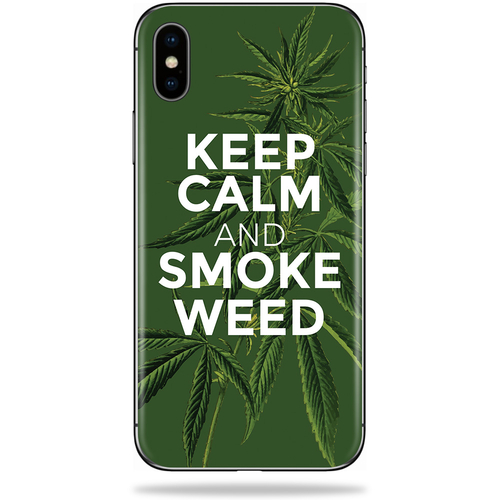 MightySkins APIPHX-Smoke Weed Skin for Apple iPhone X - Smoke Weed