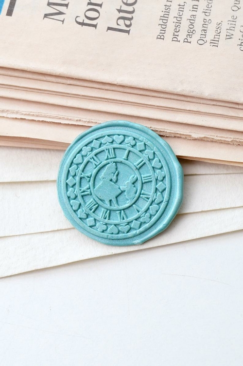 Tea party Wax Seal Stamp/ wax seal Stamp Kit /Custom Sealing