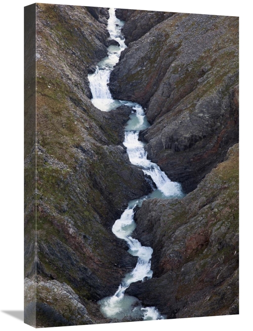 Global Gallery GCS-395510-1624-142 16 x 24 in. Split Creek Cascading D