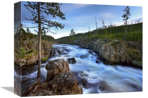 Global Gallery GCS-396314-1216-142 12 x 16 in. Firehole River, Yel