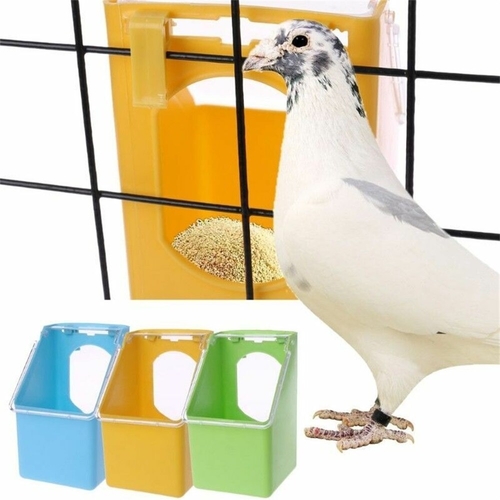 Plastic Pigeons Water Feeder Parrot Hanging