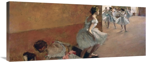 Global Gallery GCS-277319-40-142 40 in. Danseuses Montant Un Escalier&