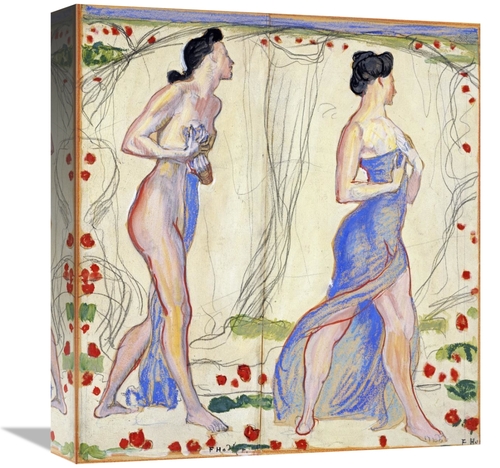 Global Gallery GCS-266555-16-142 16 in. Die Cempfindung I - Study Art 