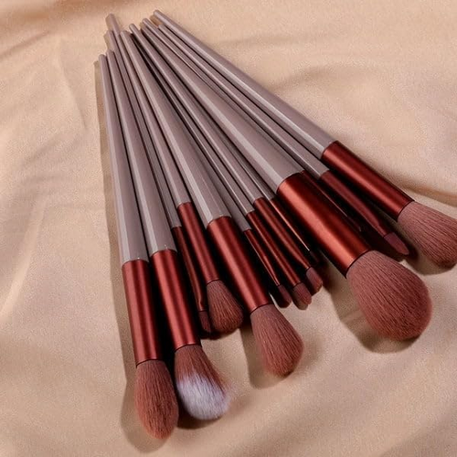 13 Pcs Makeup Kit, Foundation Brush Eyeshadow Brush