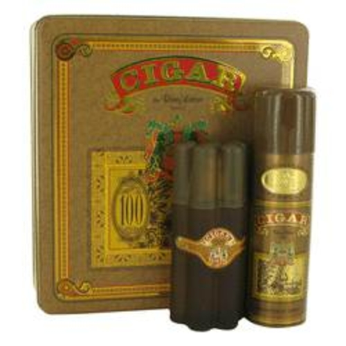 Cigar Gift Set By Remy Latour 3.3 oz Eau De Toilette Spray + 6.6 oz