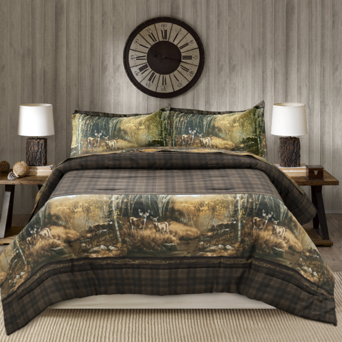 VISI-ONE - Blue Ridge Trading - Whitetail Birch - Comforter Set