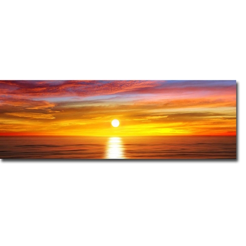 Artistic Home Gallery 1648564TG Sunlit Horizon IV by Maggie Olsen Prem
