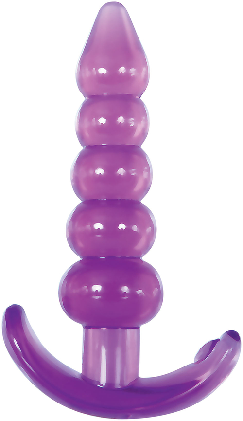 Bumpy Delight Anal Plug - Purple