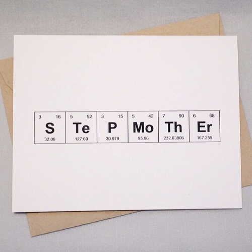 Stepmother Sentimental Elements Card