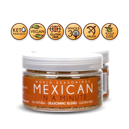 Mexican in a Minute - All Natural, Gluten Free Seasoning Blend