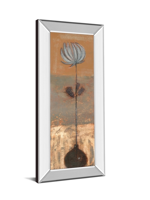 Classy Art 1760MF 18 x 42 in. Solitary Flower I by Norman Wyatt Mirror