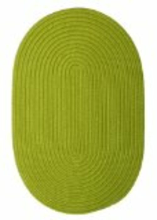 Colonial Mills Rug BR65R024X036 Boca Raton - Bright Green 2 ft. x 3 ft
