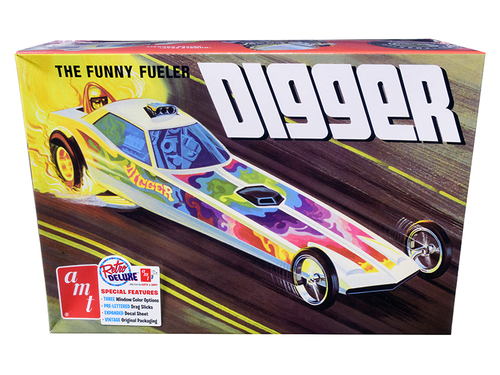 Skill 2 Model Kit Digger Dragster \The Funny Fueler\" 1/25 Scale Model