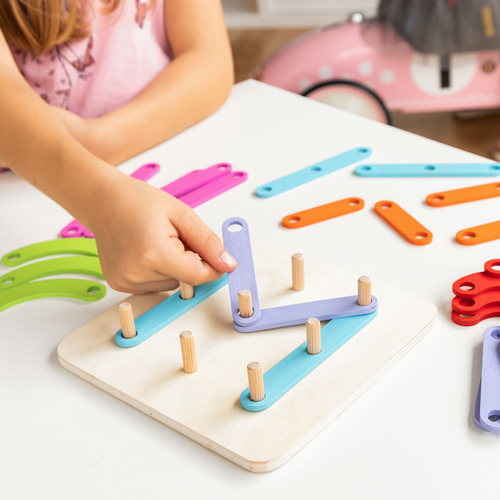 Wooden Set for Making Letters and Numbers Koogame InnovaGoods 27