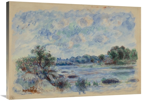 Global Gallery GCS-454976-3040-142 30 x 40 in. Landscape at Pont-Aven 