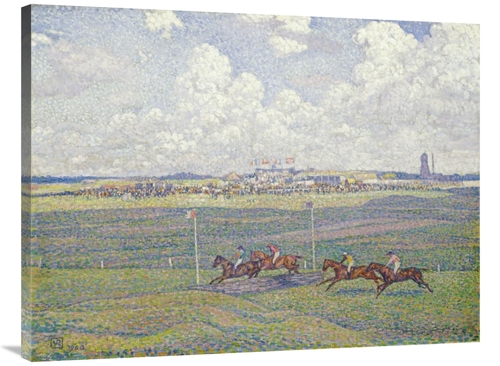 Global Gallery GCS-267505-40-142 40 in. The Racecourse at Boulogne-Sur