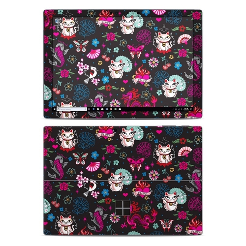 DecalGirl MSP6-GEISHAK Microsoft Surface Pro 6 Skin - Geisha Kitty