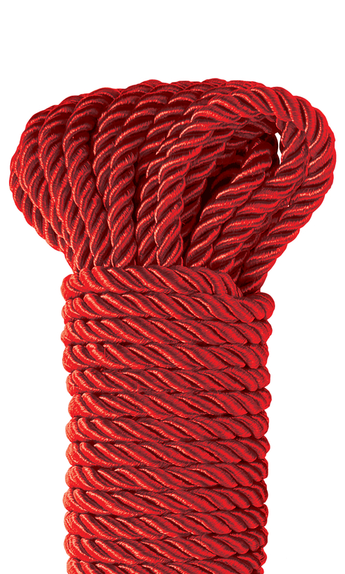 Fetish Fantasy Series Deluxe Silky Rope - Red