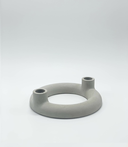 Aria Concrete Candle Holder