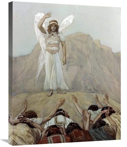 Global Gallery GCS-280524-30-142 30 in. The Angels Rebuke Art Print - 