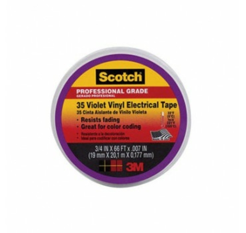 3M 3311461 35.5 in. Scotch Electornic Tape - 66V- pack of 5