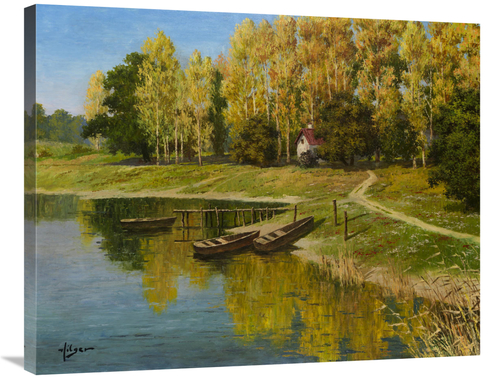 Global Gallery GCS-132468-2835-142 28 x 35 in. End of the Summer Art P