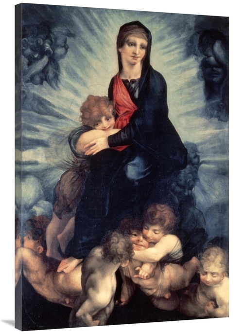 Global Gallery GCS-282034-40-142 40 in. Madonna & Child Art Print - Ro