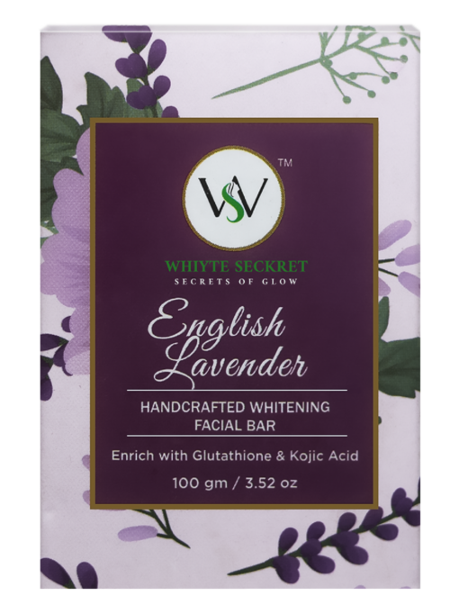 Herbal Luxury Natural Handmade Lavender Soap Bar 100 GM