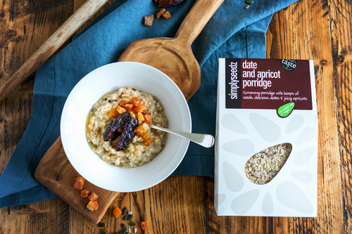 Simplyseedz Date & Apricot Porridge Oats with Seeds