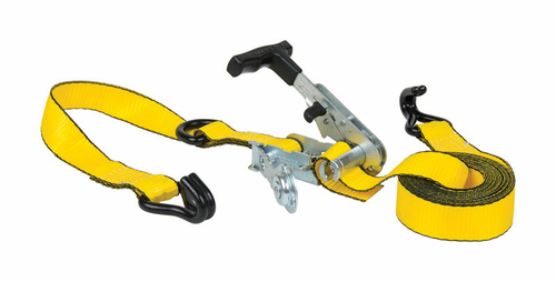 Keeper 8015813 1.25 in. x 14 ft. Yellow Tie Down with Ratchet - 1000 l