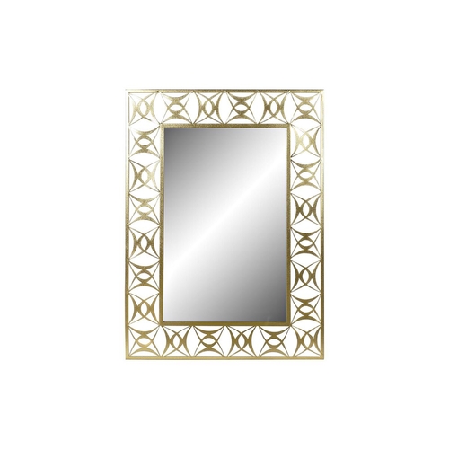 Wall mirror DKD Home Decor Golden Metal Crystal 30 x 40 cm 66 x 2 x