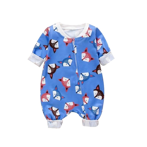 Infant Baby Boys Girls Long Sleeve Cartoon Cute