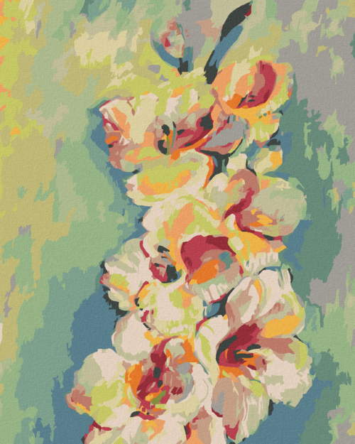 Paint by Numbers - YELLOW GLADIOLA