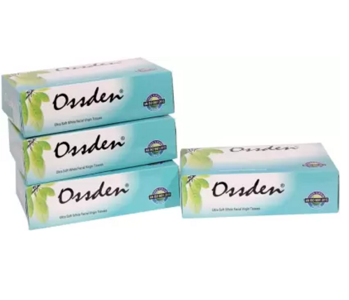 Facial Tissue face tissue 2 ply 200 sheet Per Box Pack WHITE pack of 4