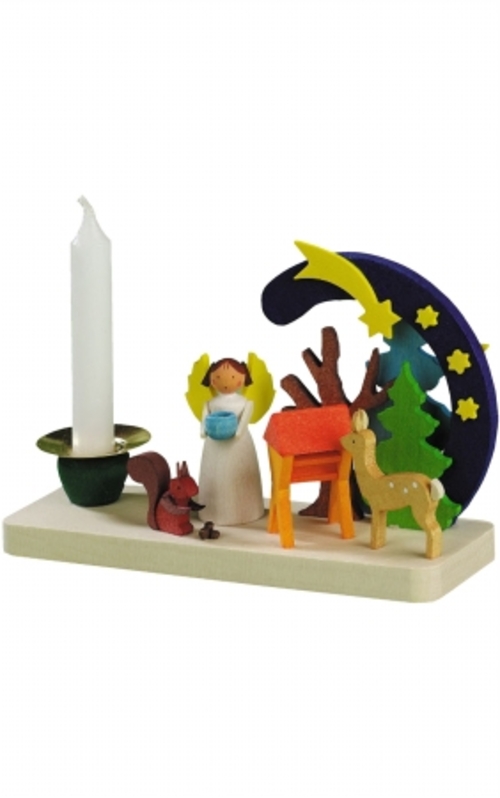 GRAU 703 Graupner Ornament - Angel Candleholder