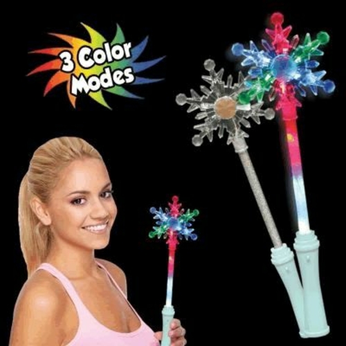 Blinkee 830137 Light Up Snowflake Wand, Multi Color