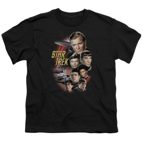 st Original-The Classic Crew - Short Sleeve Youth 18-1 Tee - Black,