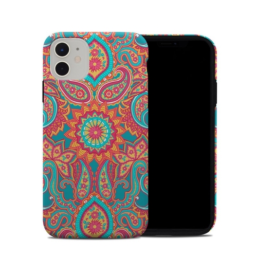 DecalGirl A11HC-CARNIVALPAISLEY Apple iPhone 11 Hybrid Case - Carnival