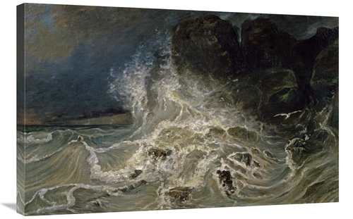 Global Gallery GCS-282223-36-142 36 in. Breakers at the Granville Poin