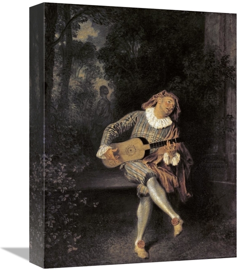 Global Gallery GCS-281490-16-142 16 in. Mezzetin Art Print - Jean-Anto