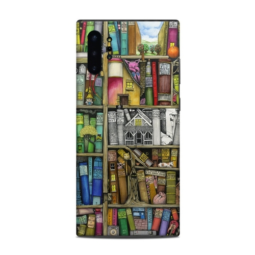 DecalGirl SGN10P-BOOKSHELF Samsung Galaxy Note 10 Plus Skin - Bookshel