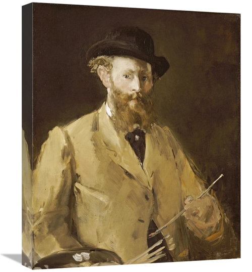 Global Gallery GCS-266824-22-142 22 in. Self Portrait with a Palette A