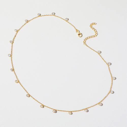 Rainbow Moonstone Necklace, Moonstone Jewelry, Necklace For Women,