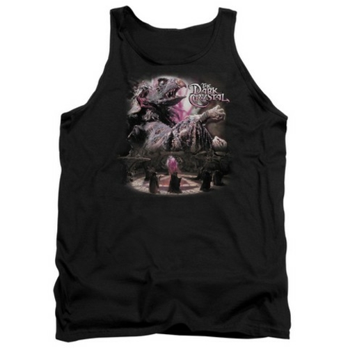Trevco Dark Crystal-Power Mad - Adult Tank Top - Black- 2X