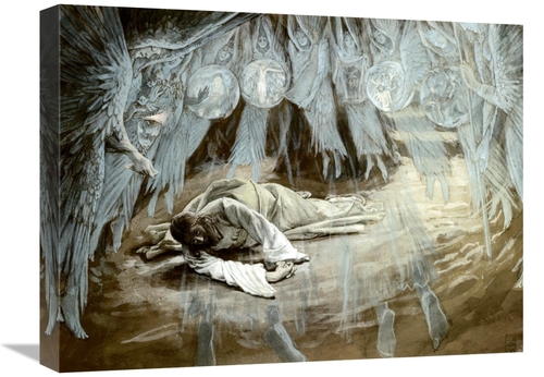 Global Gallery GCS-280200-22-142 22 in. Agony in the Garden Art Print 