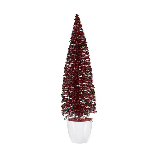 Christmas Tree Large 10 x 38 x 10 cm Blue Fuchsia Plastic