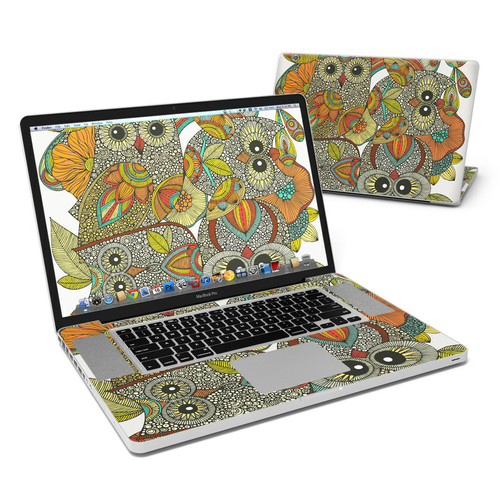 DecalGirl MBP17-4OWLS Apple MacBook Pro 17 in. Skin - 4 owls